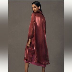 Anthropologie Femme Sheer Trench Coat XXS NWT $128